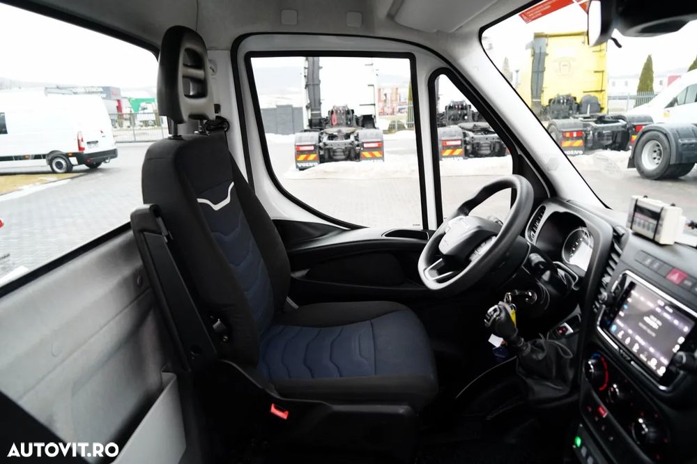 Iveco DAILY 35-140 / AUTOPLATFORMĂ - 12,2 M / AUTOUTILITARĂ CU NACELĂ / FRANCE ELEVATEUR 141 TLE / 4 STABILIZATOARE / CUTIE DE VITEZE MANUALĂ / IMPORTAT - 29