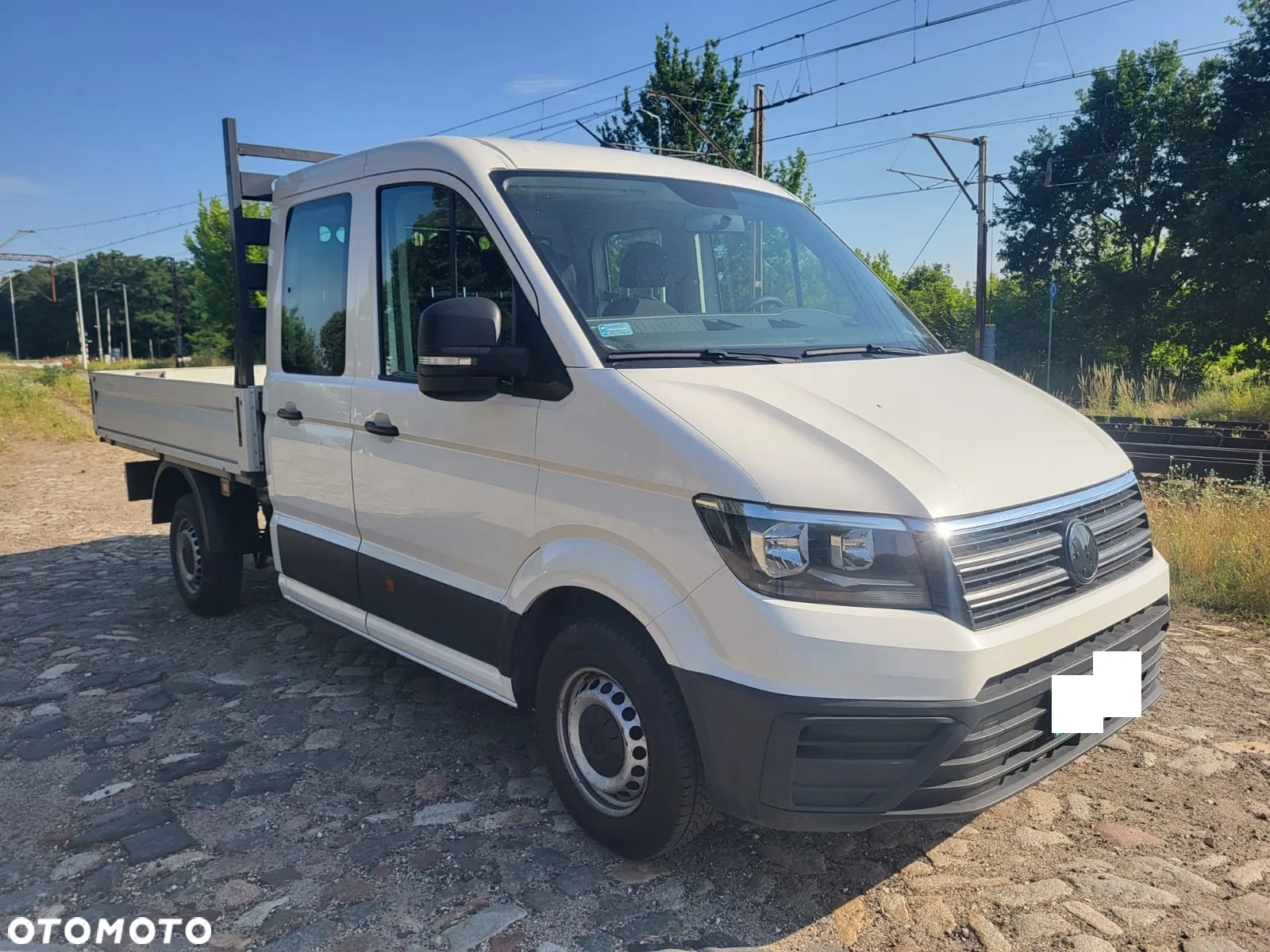 Volkswagen Crafter doka 2019r 2.0 SALON 140 KM I wł 7 osób osobowy Idealny - 2