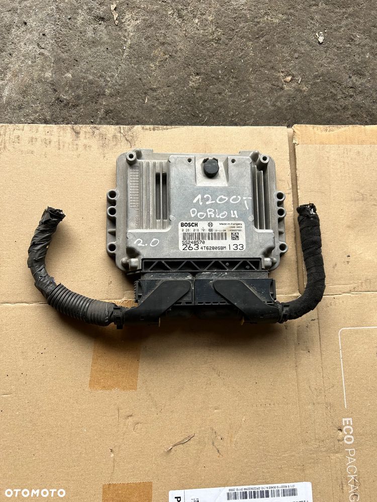 Fiat Doblo II sterownika silnika 0281018701 komputer 2.0 diesel - 1