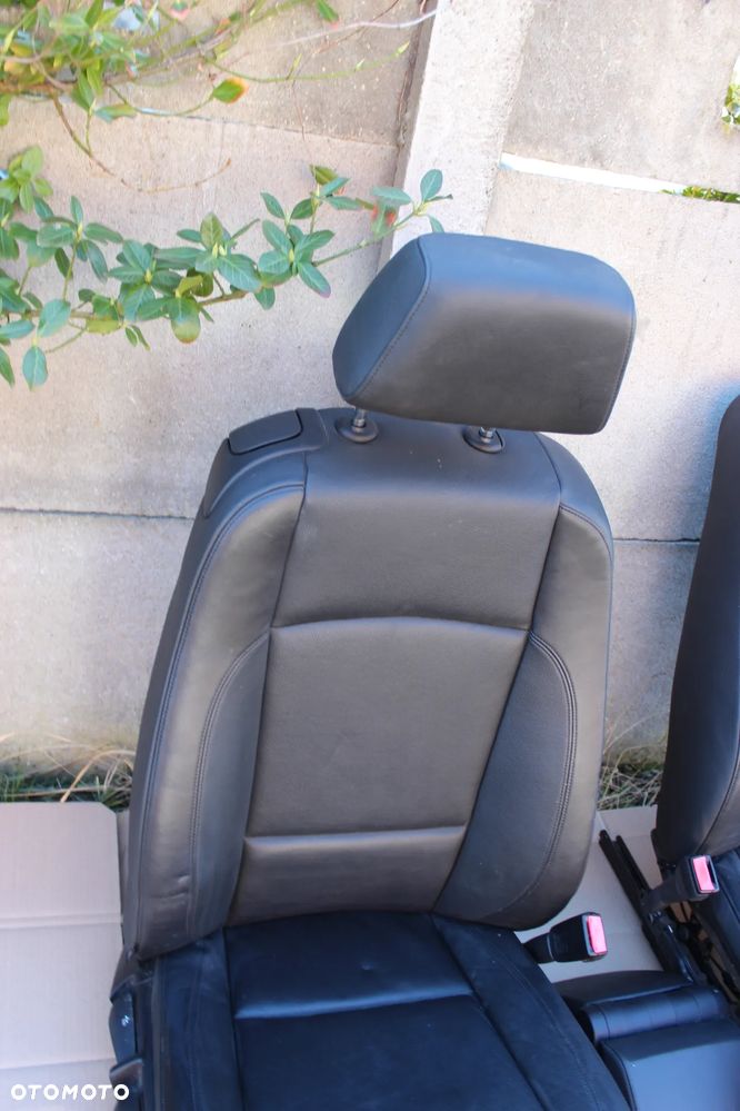 KOMPLET FOTELI FOTELE SKÓRA BMW 1 CABRIO E88 2009 - 3