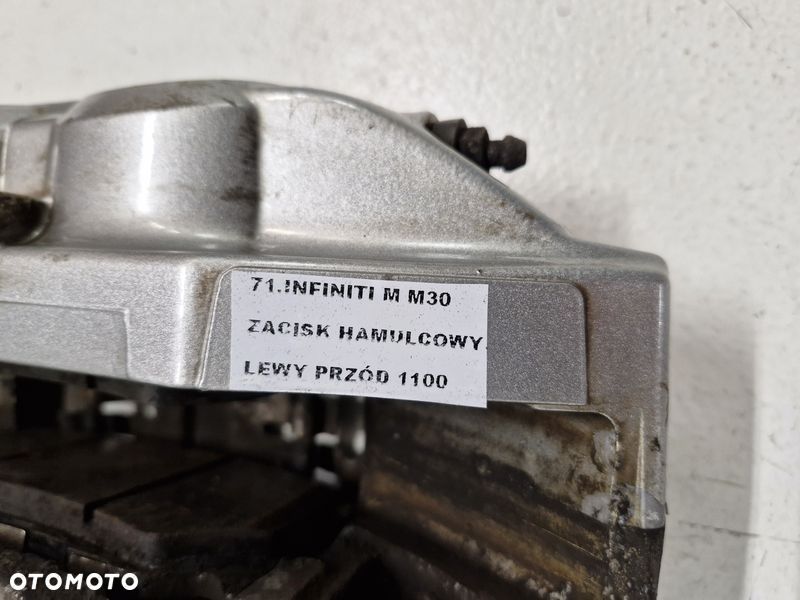 INFINITI M M30 3.0 D ZACISK HAMULCOWY LEWY PRZÓD PRZEDNI 4 TŁOK SWAP - 6