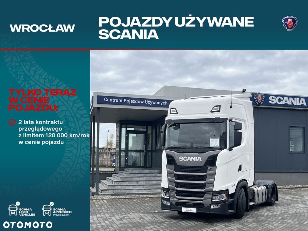 Scania S 460 A4x2EB Nowe opony na osi napędowej