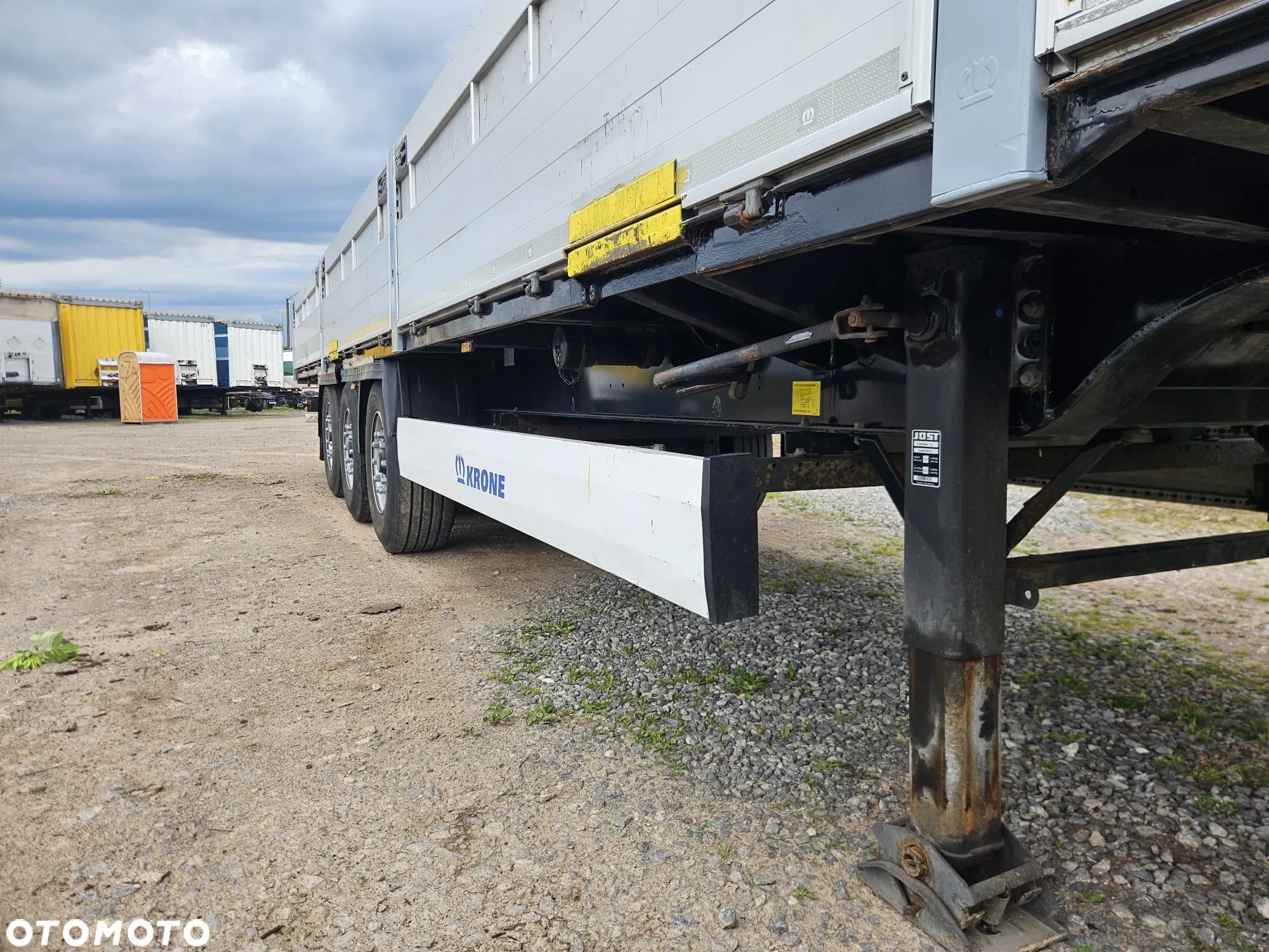 Krone 47.000zł netto NACZEPA BUDOWLANKA BURTOWA STANDARD 2014 ROK St. BDB MOŻLIWOŚĆ TRANSPORTU - 12