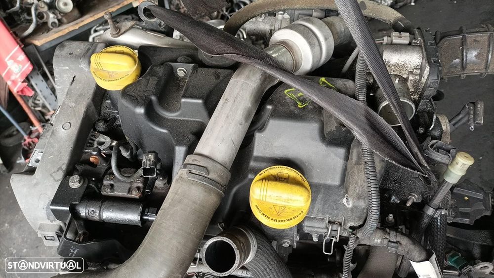 MOTOR COMPLETO | RENAULT MEGANE III três volumes | 09 - | Ref: K9K832 - 3