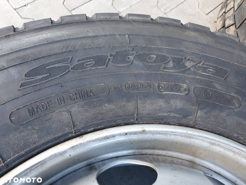 KOŁA FELGI OPONY TYŁ KOMPLET 315 70 22.5 DAF XF 106 STALOWE - 4