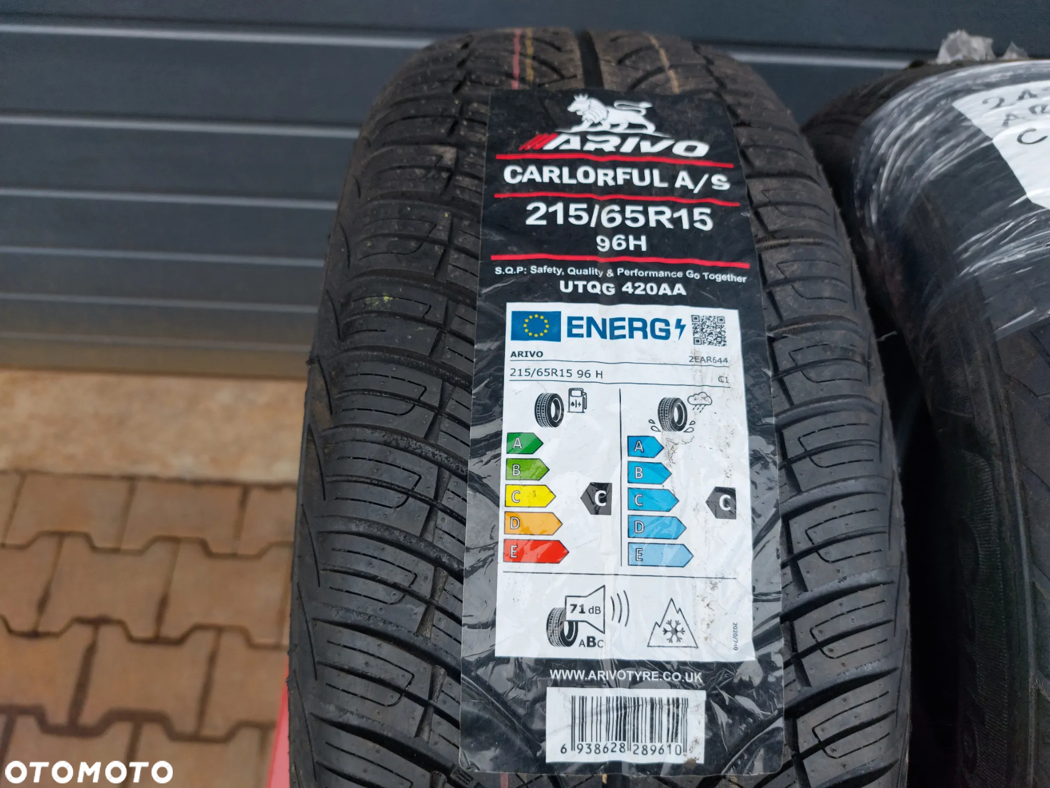 215/65 R15 OPONY CAŁOROCZNE ARIVO CARLORFUL A/S DOT23 NOWE! - 3