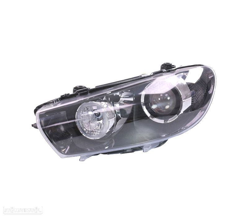 FAROL ESQ XENON VOLKSWAGEN VW SCIROCCO 08-14 PRETO - 1