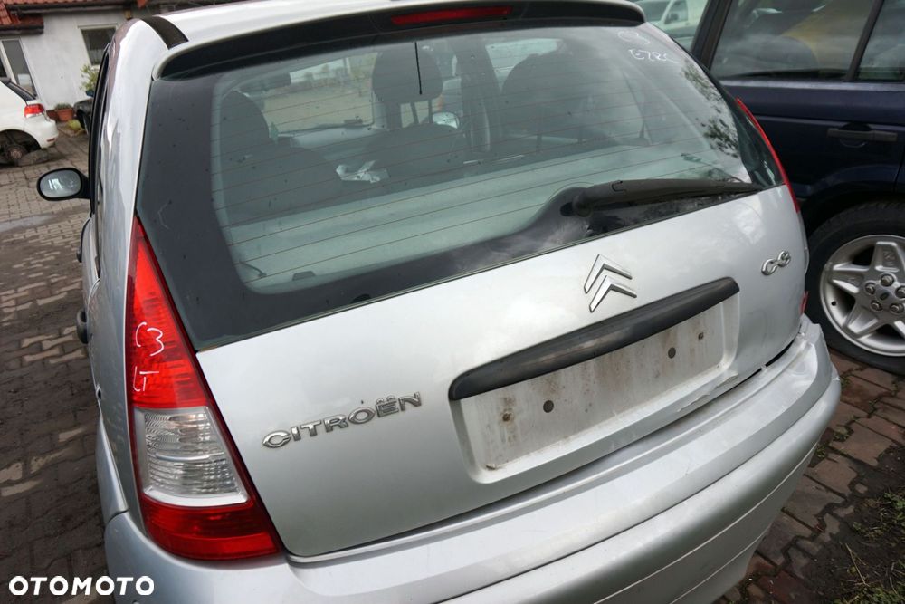 KLAPA BAGAŻNIKA TYLNA C3 I LIFT EZRC  SREBRNY CITROEN 2005-2013 - 2