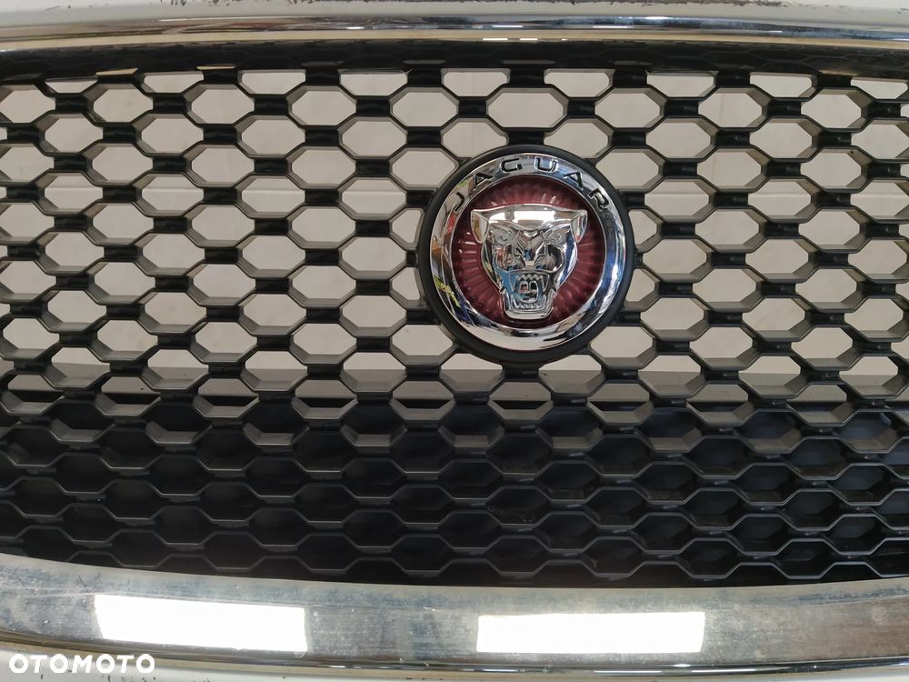 JAGUAR XF X260 ZDERZAK PRZÓD PRZEDNI KOMPLETNY SPRYSKIWACZE GRILL ATRAPA CHŁODNICY ZNACZEK ORYGINAŁ - 11