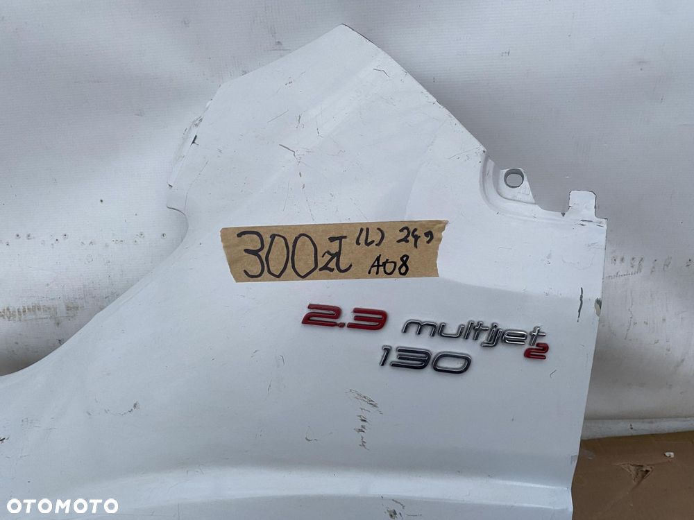 DUCATO BOXER JUMPER 14- BŁOTNIK PRZEDNI LEWY BIAŁY 549 - 3