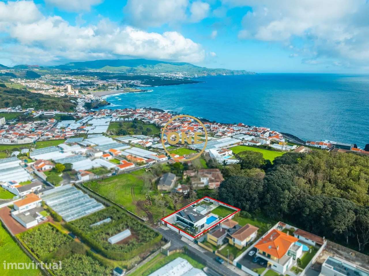 Moradia de Luxo V5 com Vista Mar e Piscina em S. Roque - Ponta Delgada - Grande imagem: 3/60