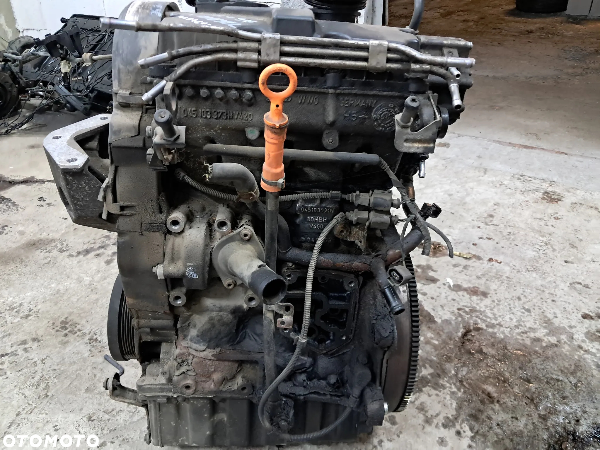 Volkswagen Polo 9N 1.4 Diesel Silnik kompletny - 3