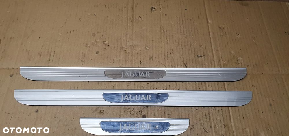 Nakładka listwa osłona progu listwy nakładki komplet Jaguar S-Type - 2