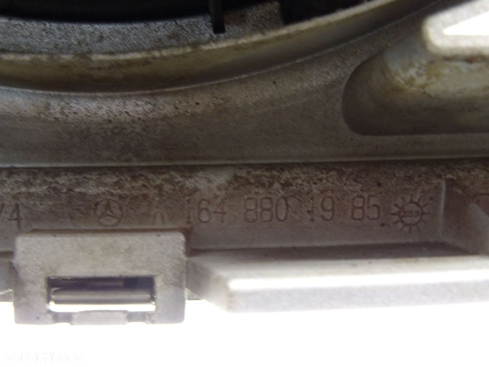 Zderzak przód atrapa grill 197 pdc a1648801985 mercedes ml w164 lift - 14