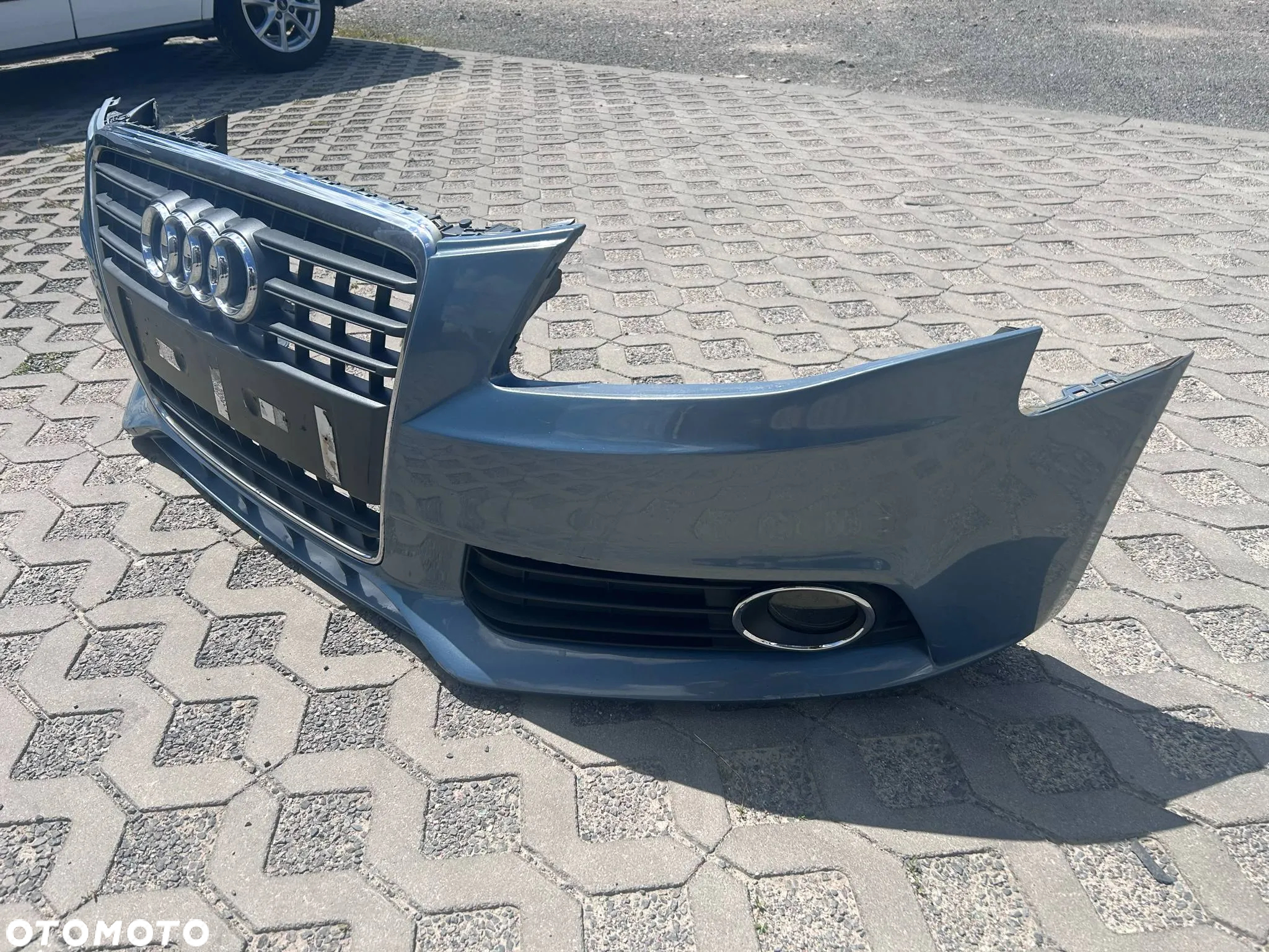 Audi A4 B8 Zderzak Przód Przedni Kompletny LX5X Ładny 2008-11r - 4
