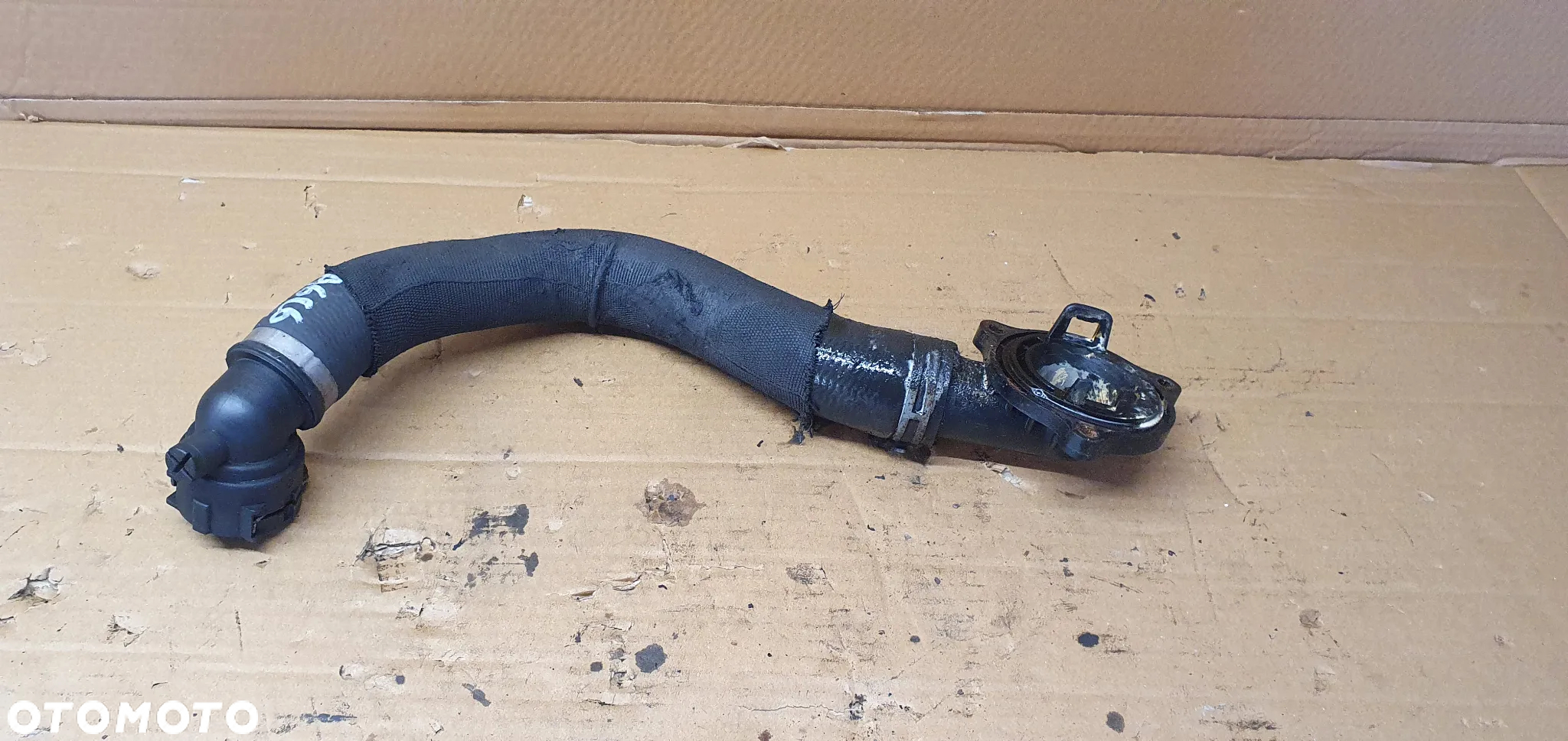 Króciec wąż wody płynu Audi A6 C6 2.7 TDI 059121111H - 6