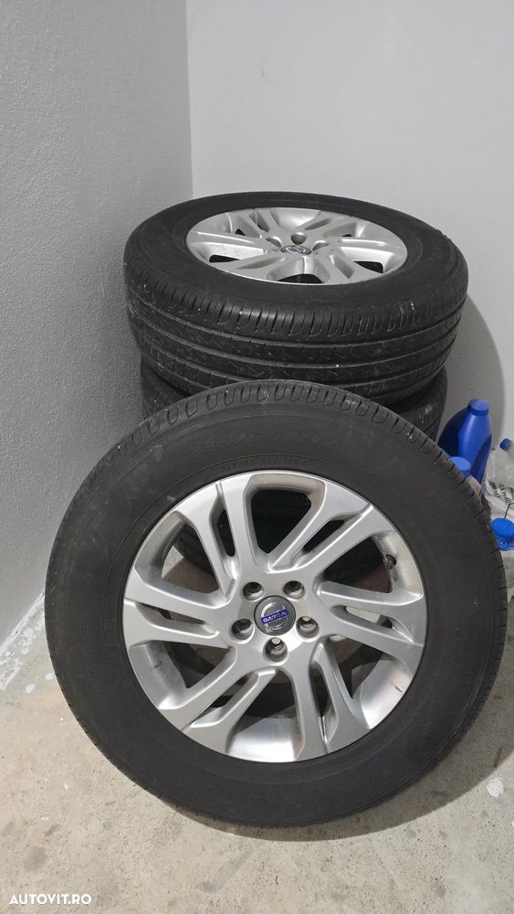 Jante XC60 r17 + suport portbagaj - 1