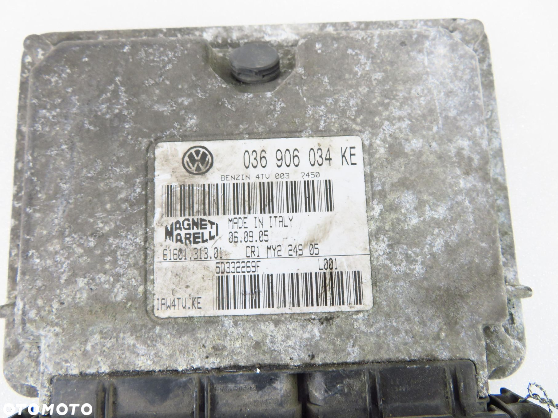 STEROWNIK SKODA FABIA I 1.4 16V 036906034KE 6160131301 IAW4TVKE - 3