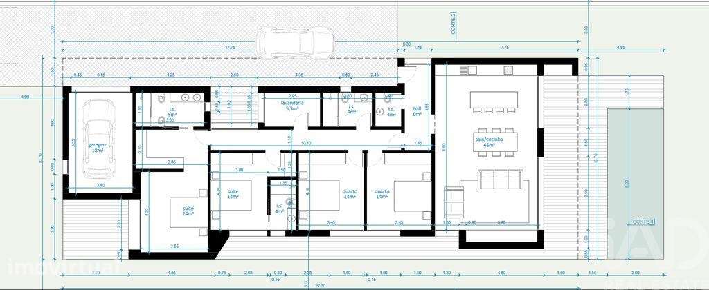 Casa / Villa T4 em Santa Maria, São Pedro e Sobral da Lagoa de 212,00 - Grande imagem: 5/17