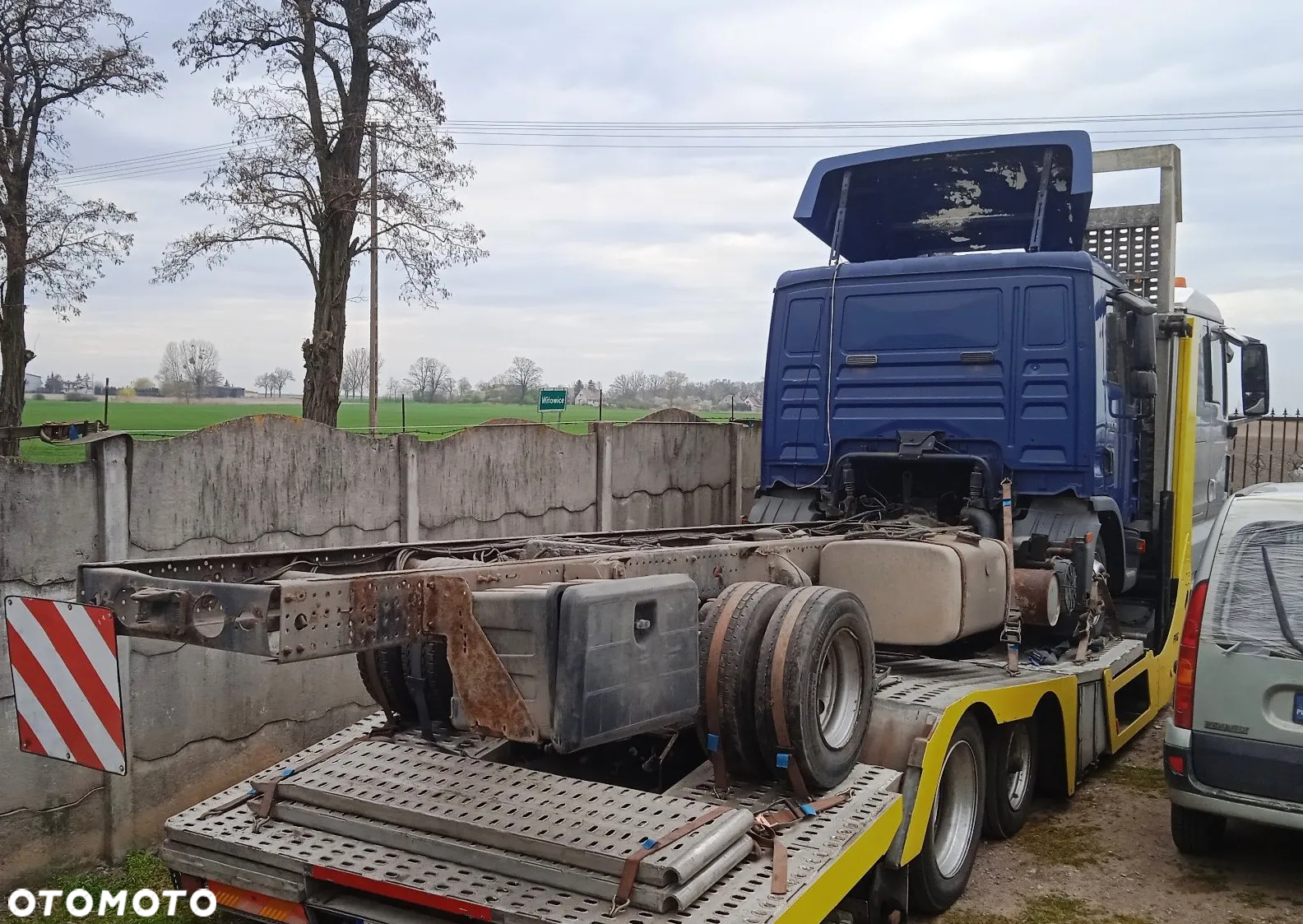 Rama wał napędowy oś przód tył most MAN TGL TGM TGA E4 E5 4X2 BB - 12