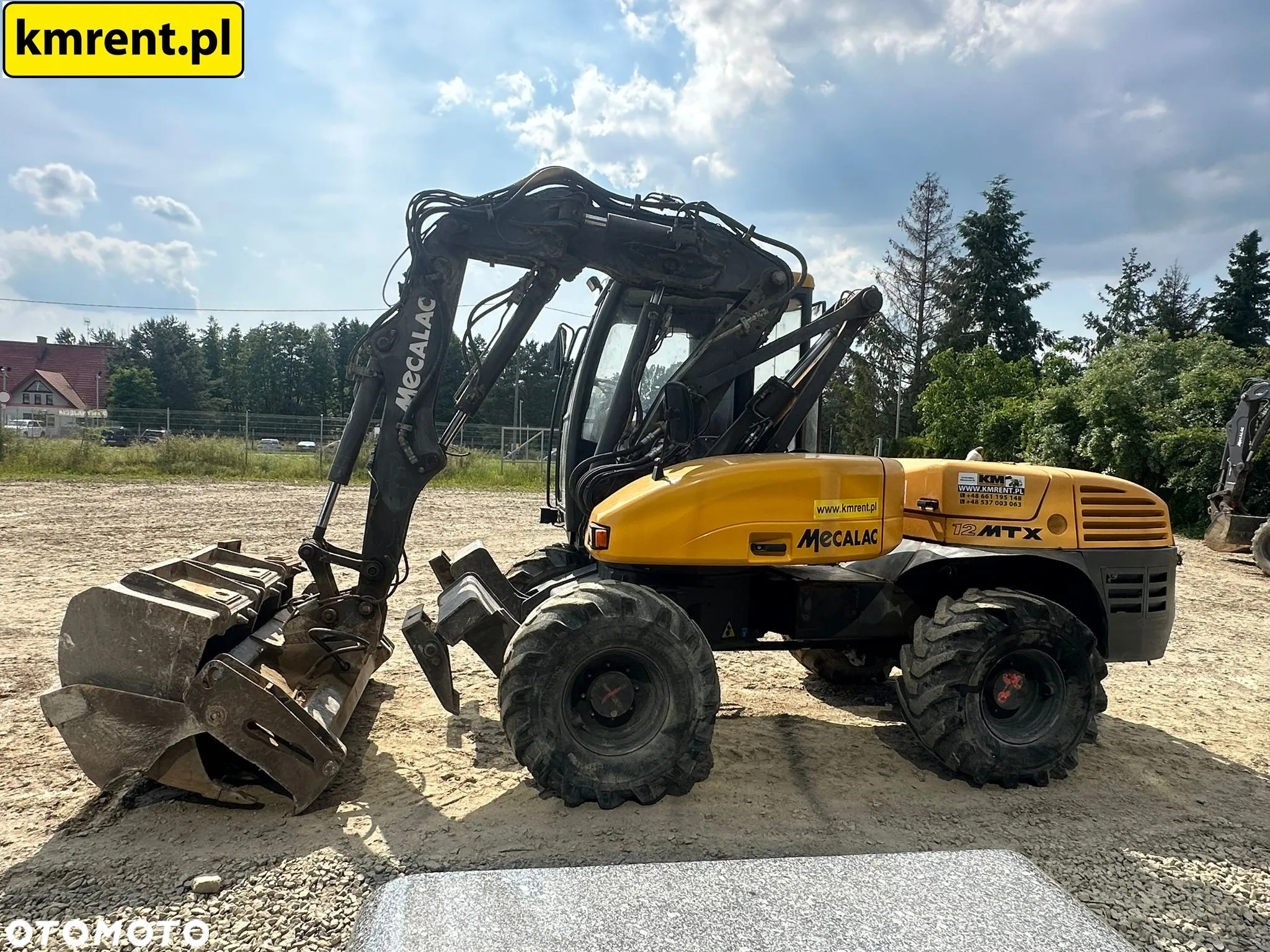 Mecalac 12 MTX KOPARKO-ŁADOWARKA 2015R. | MECALAC MSX MXT 714 - 2