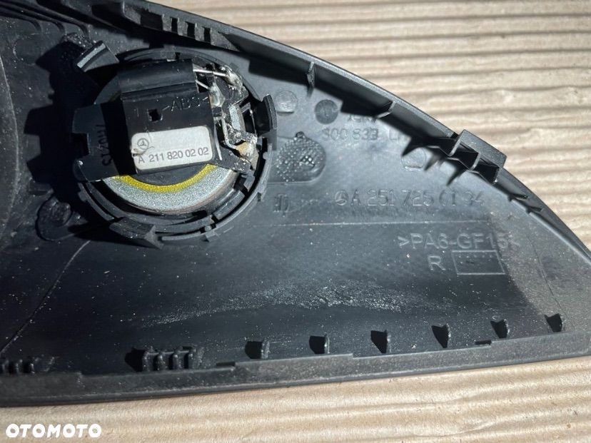 2118200202 Trójkąt lusterka głośnik wysokotonowy Mercedes r w251 - 4