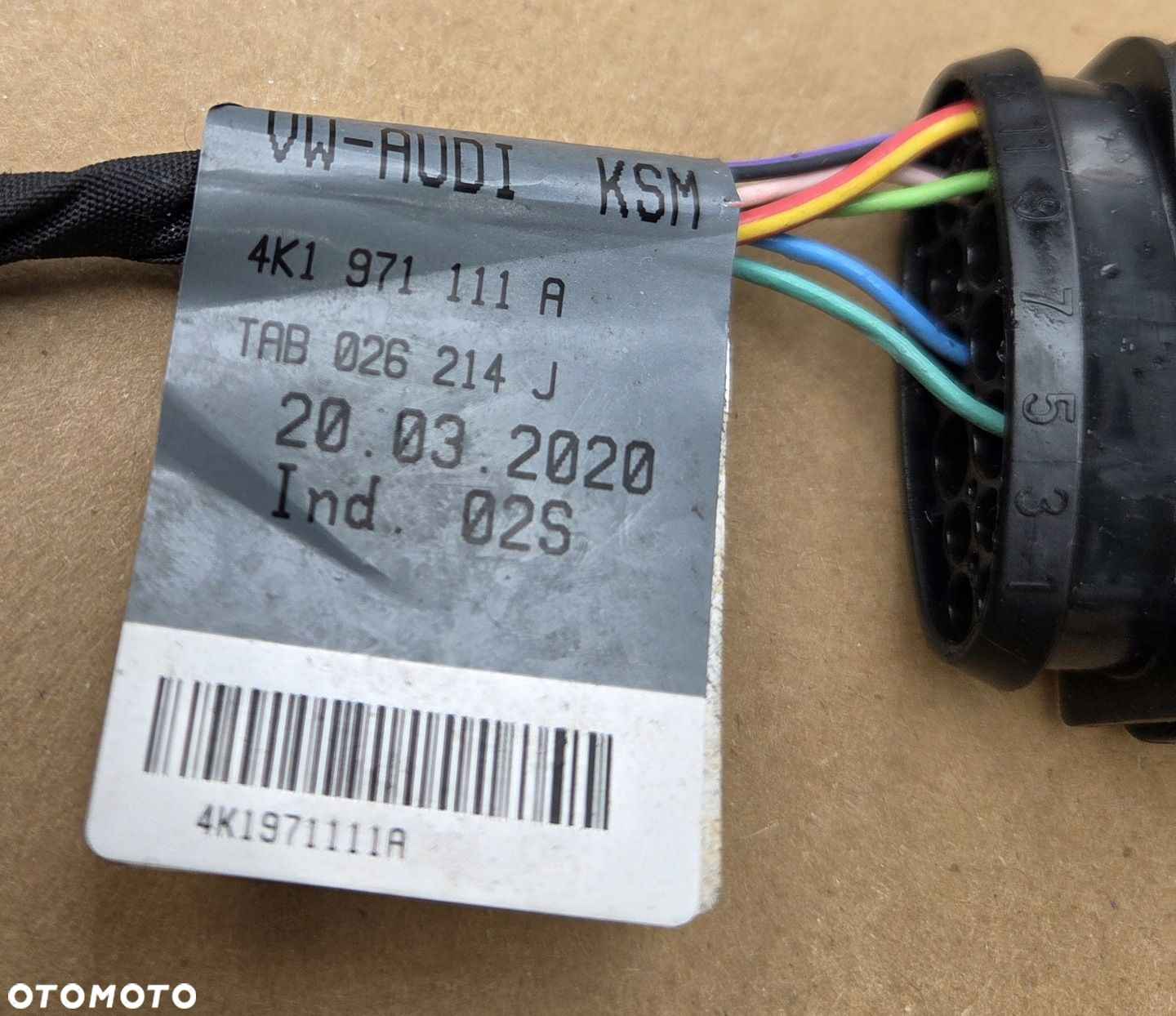 AUDI A6 S6 A7 S7 C8 WIĄZKA INSTALACJA PRZEKŁADNI MAGLOWNICY 4K1971111A - 3