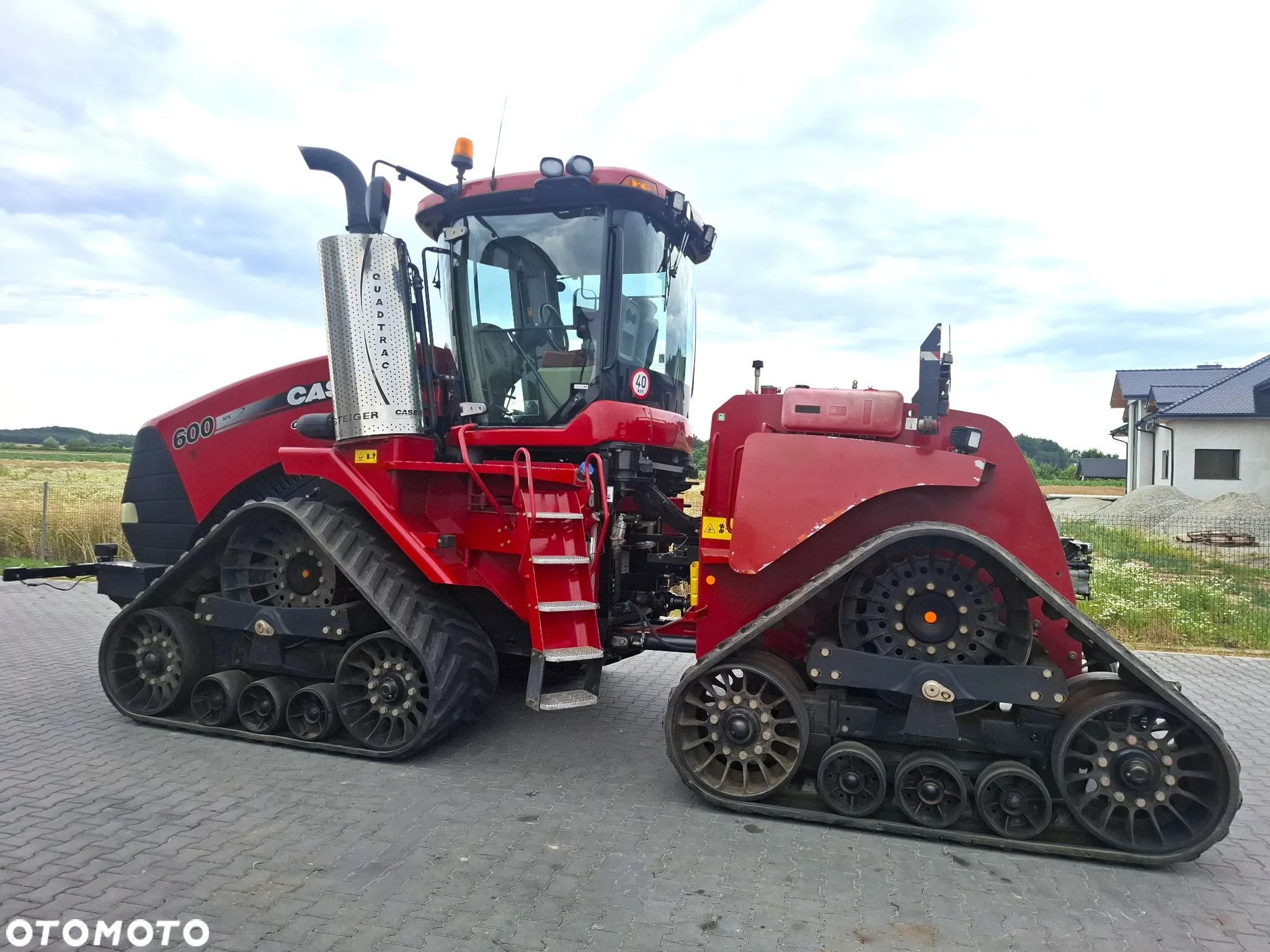 Case IH Quadtrac 600 2013 Rok, 9070 mtg, Nie Malowany, Stan Bardzo Dobry - 9