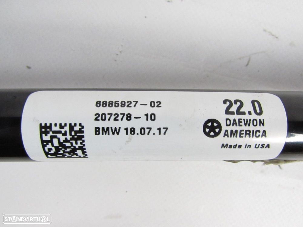 Barra estabilizadora Trás Seminovo/ Original BMW X3 (G01)/BMW X4 (G02) 335568859... - 2