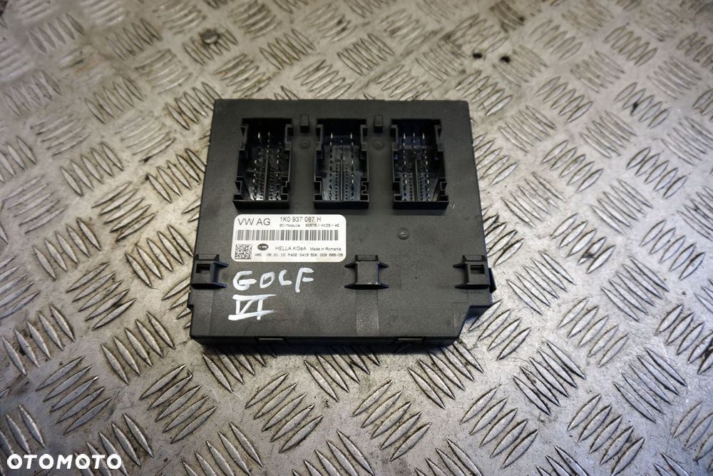 MODUŁ KOMFORTU SUPERB II 3T 1K0937087H SKODA 2008-2013 - 1