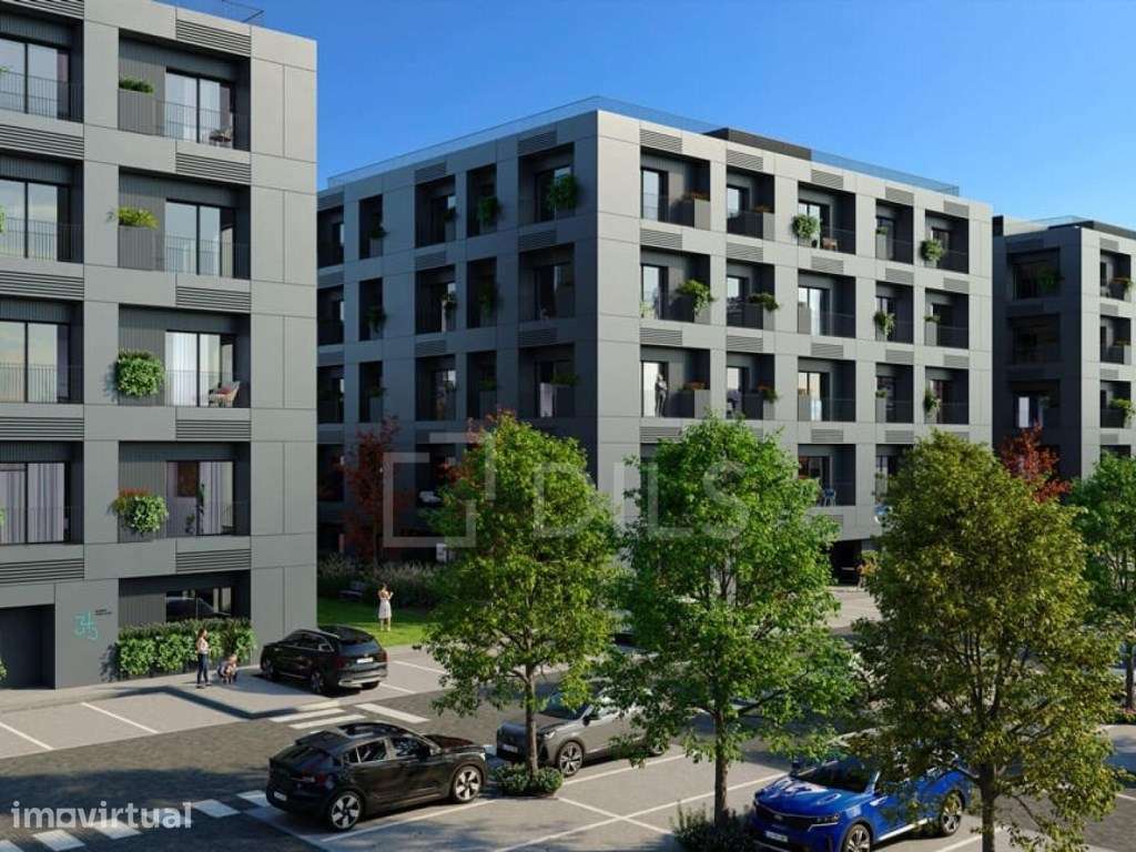 Apartamento T1, com varanda em novo empreendimento em Carcavelos - Grande imagem: 2/70