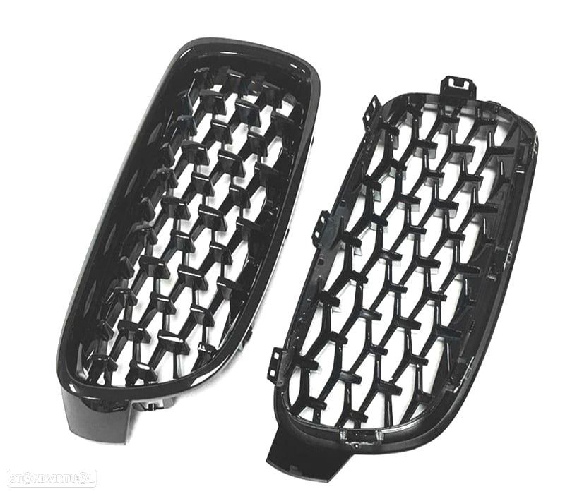 GRELHAS FRONTAIS BMW F30 F31 PRETO - 4