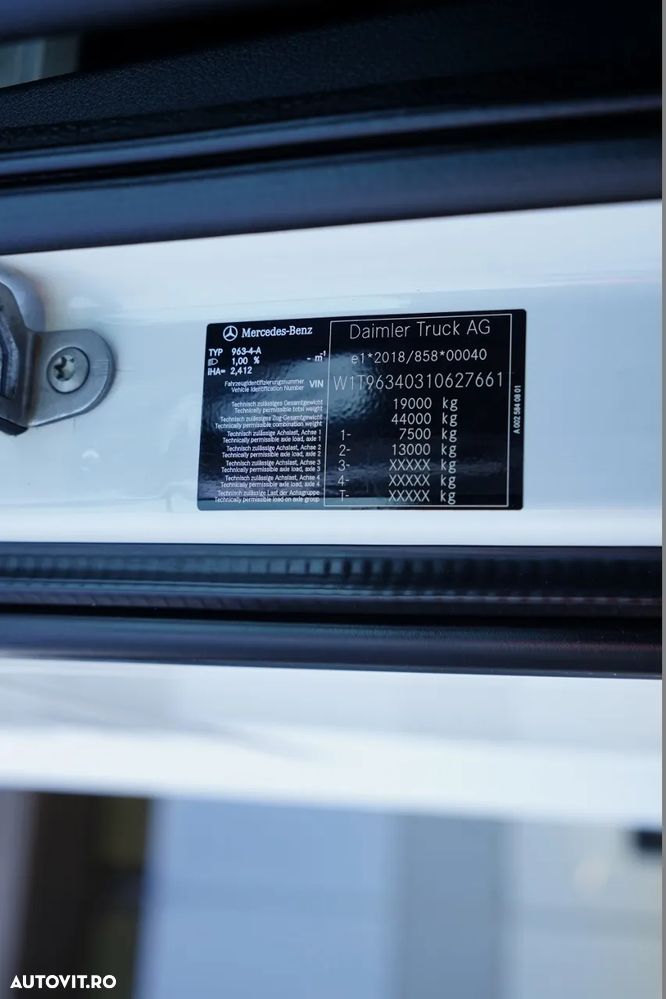Mercedes-Benz ACTROS L 1851 / GIGA SPACE / RETARDER / 2022 - 37