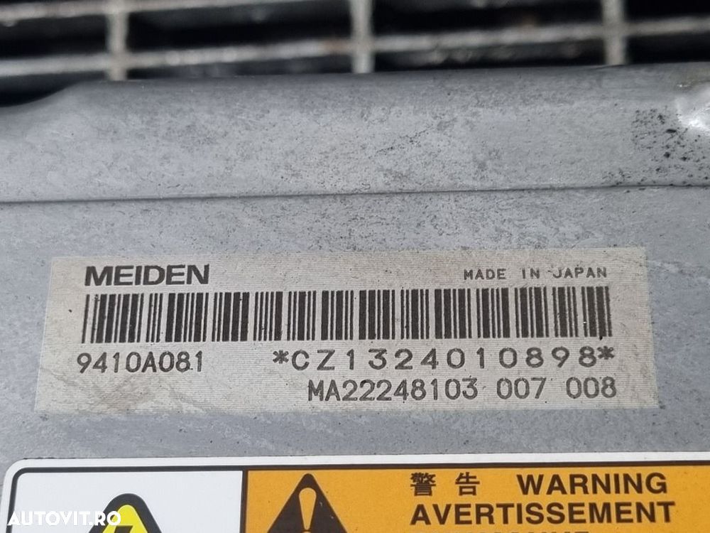 Invertor Mitsubishi Outlander III 2.0 Hybrid 2012 - 2015 (1158) BATERIE HYBRID 9410A081 - 6