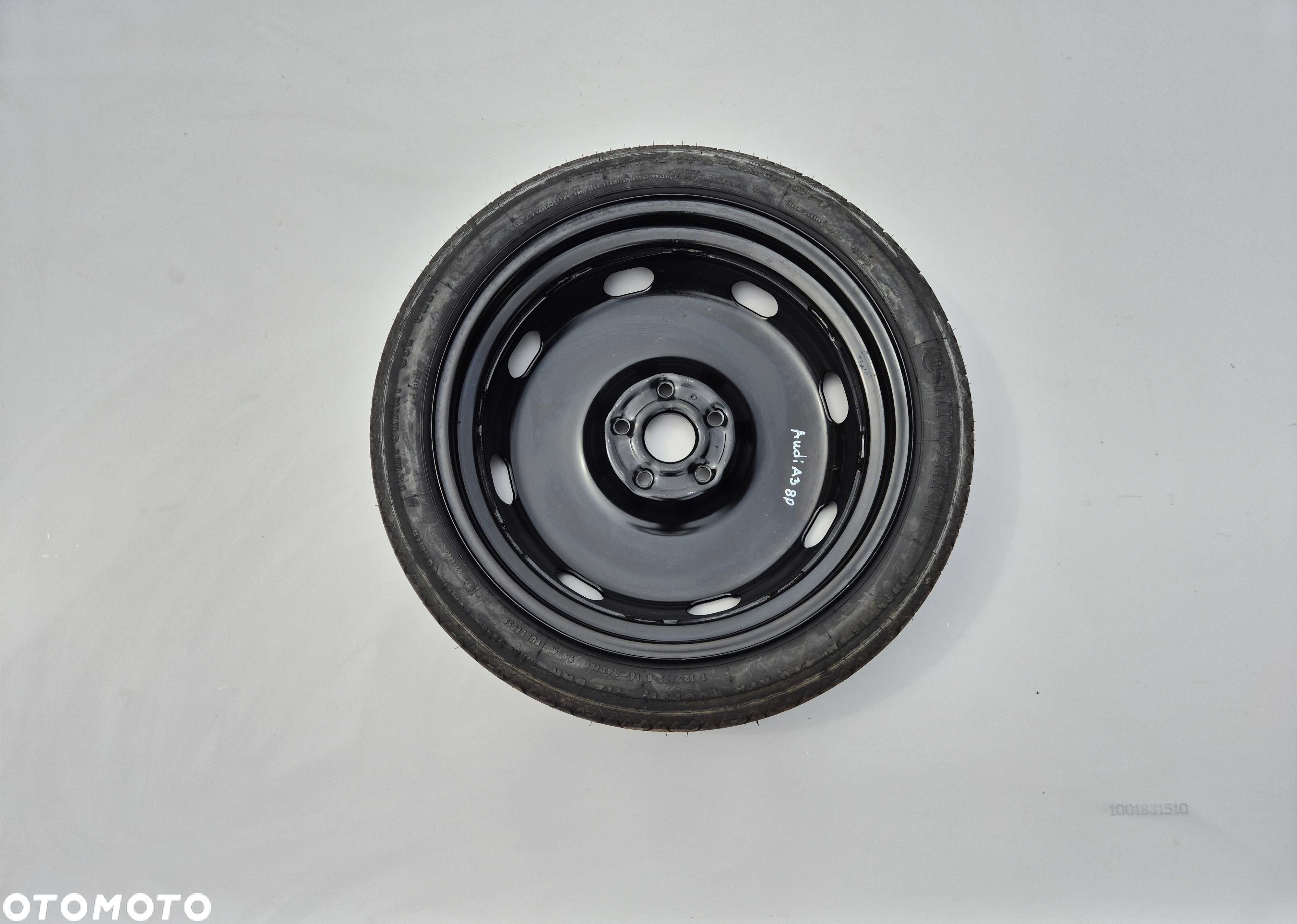 Koło Dojazdowe R18 Cali ET 25,5 5x112 Audi VW Seat Skoda Oryg A3 8P - 6