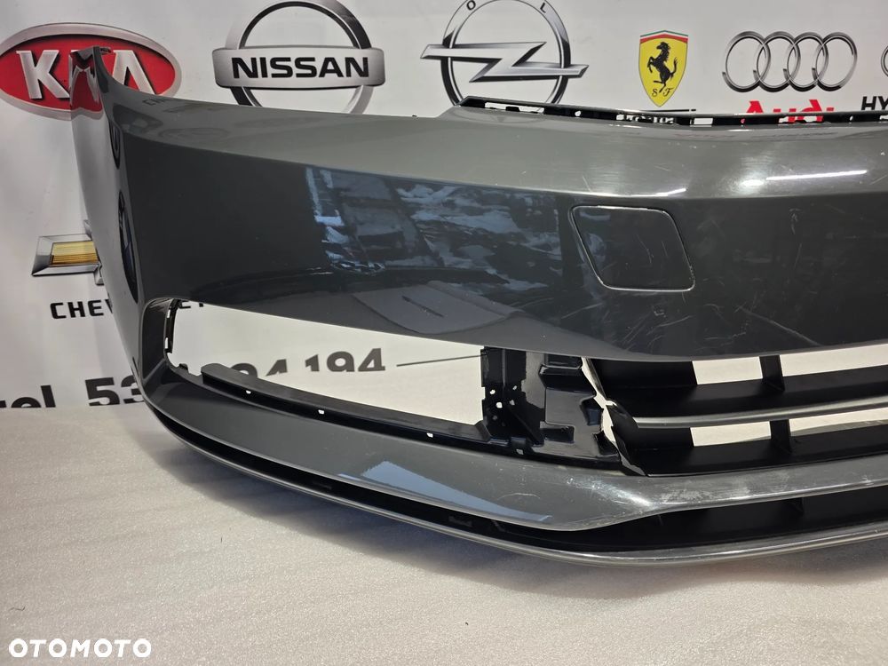 VW PASSAT B8 3G0 14- ZDERZAK PRZEDNI PRZÓD , BEZ PDC I BEZ SPRYSKÓW + OSŁONA POD ZDERZAK , NR 3G0807221 , NR AUKCJI NZ1634 !!! - 8