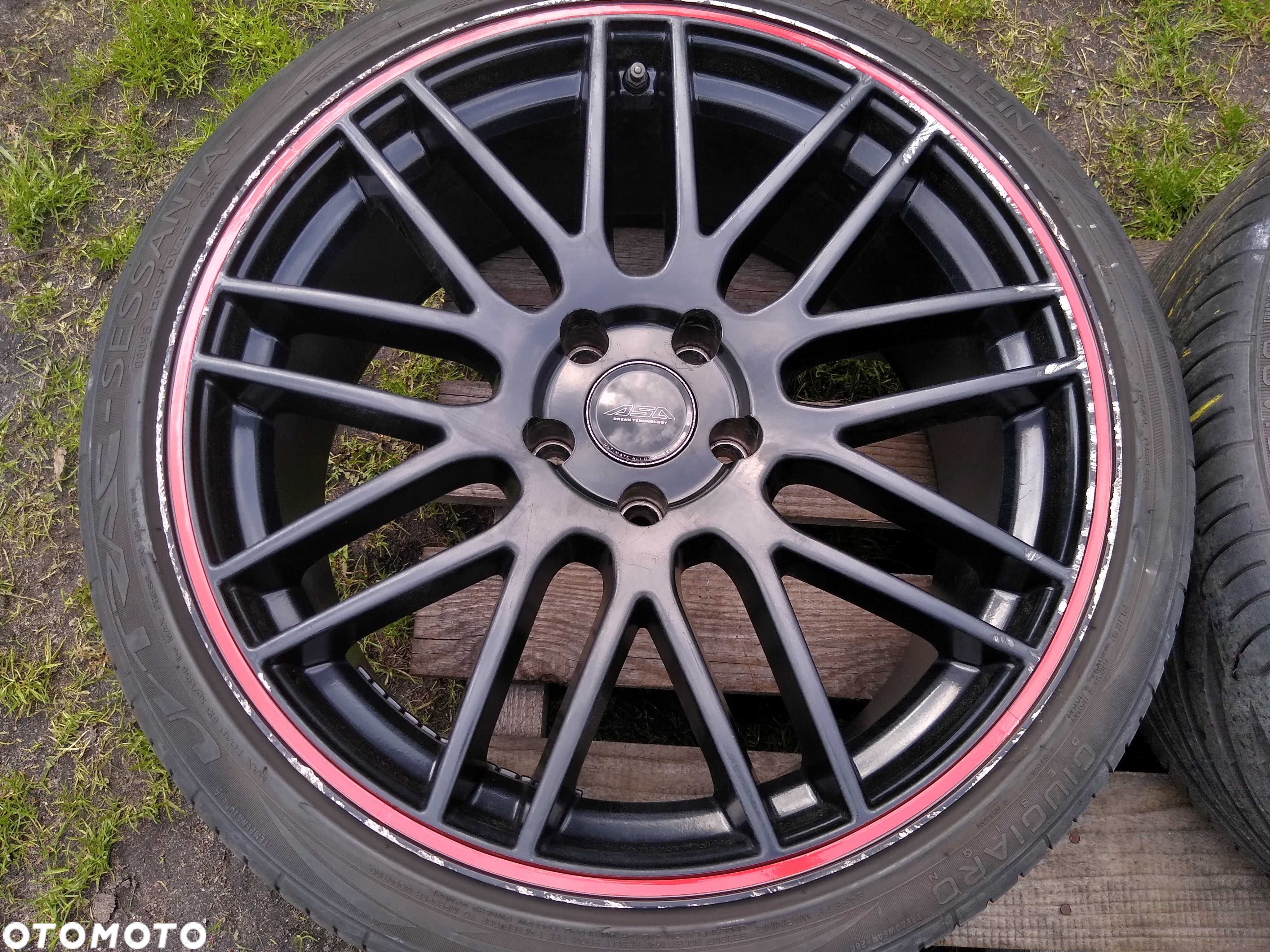 Alufelgi 19cali 5x112 ASA GT +opony letnie VREDESTEIN Audi VW Mercedes - 7