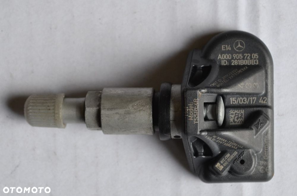 CZUJNIKI CIŚNIENIA TPMS MERCEDES W177 W247 W206 W213 GLA GLC GLE C-360 - 3