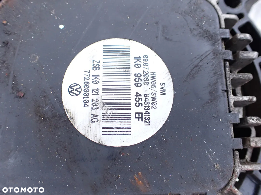 VW AUDI SEAT SKODA WENTYLATOR CHŁODNICY 1K0959455EF RADOM - 2