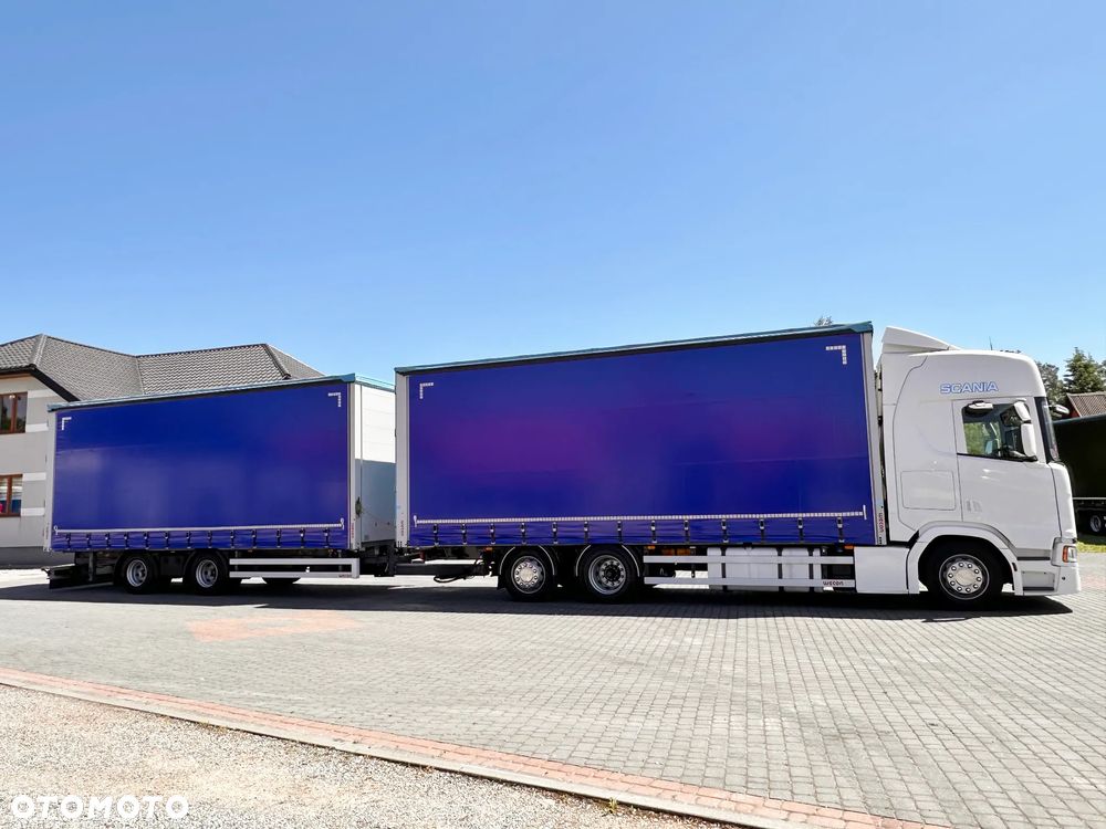 Scania R410 NEXT GEN 6X2 TANDEM ZESTAW WECON 7.7m - 7.7m - 4