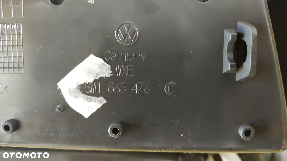 OSŁONA TUNELU VW GOLF  PLUS 5M1863487 - 3