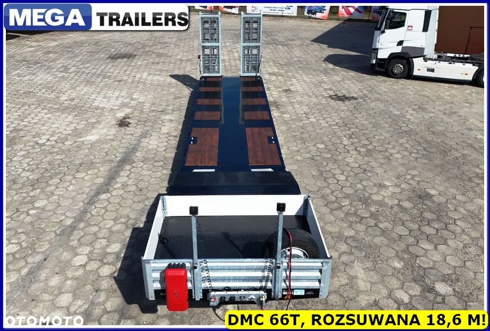Inny Niska podłoga DMC 66,0 TON, ROZCIĄGANA 18,60 M - pod KONTENERY !!! - 30
