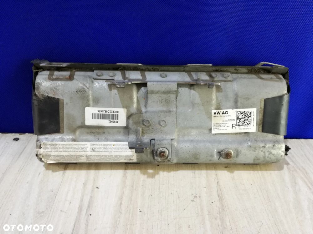 Golf VII Octavia III 3 poduszka kolanowa Airbag 5G2 880 842B - 1