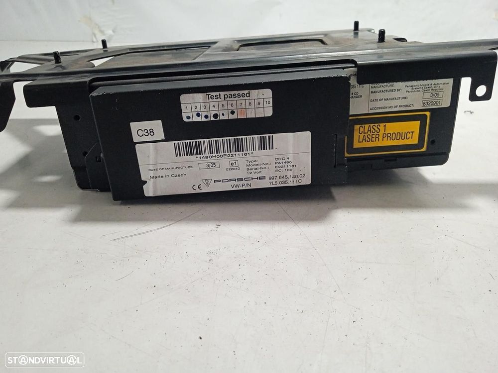 SISTEMA AUDIO / RADIO CD PORSCHE CAYENNE 2002 -7L5035111C - 1
