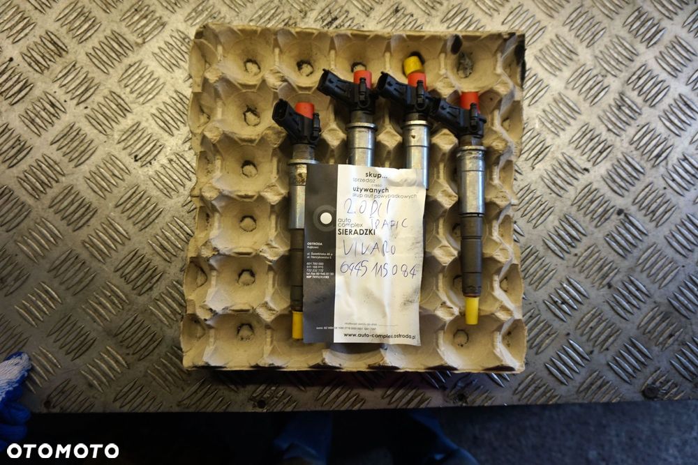 WTRYSKIWACZE WTRYSKI TRAFIC II 2.0 DCI 0445115084 RENAULT 2001-2014 - 1