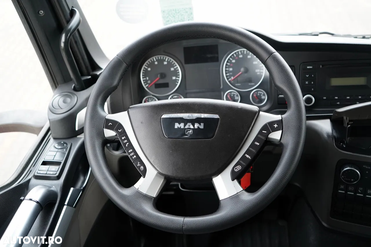 MAN TGS 18.480 / RETARDER / EURO 5 / CABINĂ JOSĂ / IMPORTAT / CONTRACT DE REPARAȚIE POST-SERVICE - 27