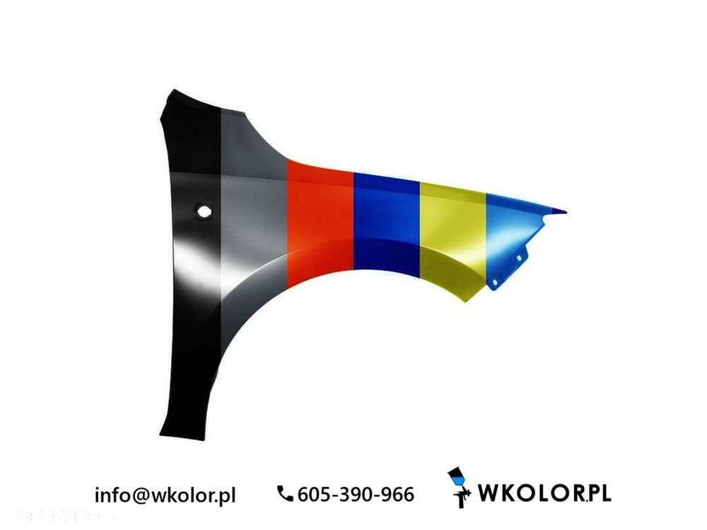 NOWY BŁOTNIK SEAT TOLEDO IV 2015-2019 LAKIEROWANY W KOLOR - 1