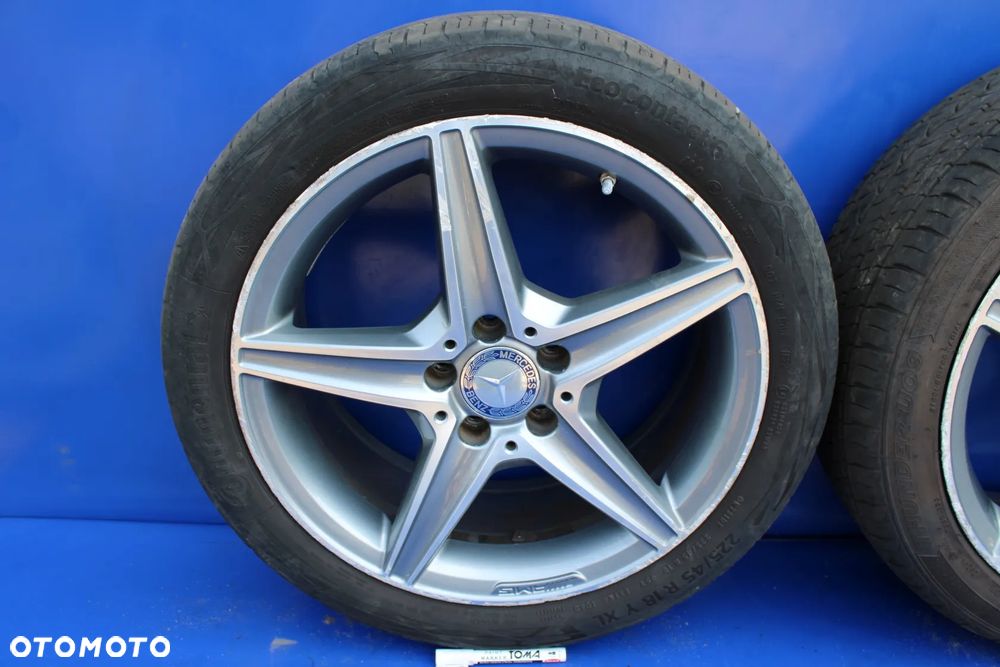 4x Felgi aluminiowe 18" komplet AMG Mercedes W207 C207 A2054011100 A2054011200 - 9
