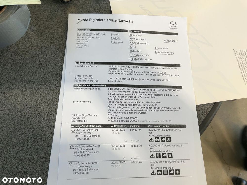 Mazda CX-3 SKYACTIV-G 150 SKYACTIV-Drive AWD Sports-Line - 13