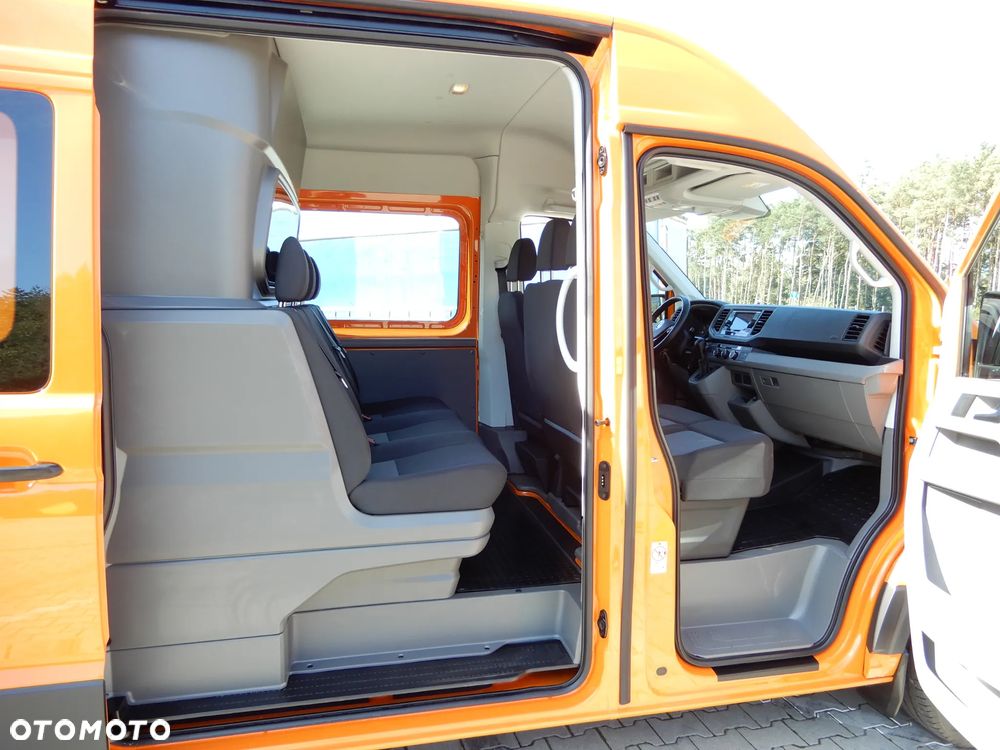 Volkswagen Crafter 4Motion 4X4 2.0 TDI 177 KM Automat 8-Mio Biegowy MIXTO Doka Brygadowy Dubel 6-Cio Osobowy+952 Kg Ładowność HAK 3000 Kg Blaszak Furgon L4H2 Rozstaw Osi 4490 mm GWARANCJA FABRYCZNA Stan Auta Jak NOWY OKAZJA - 21